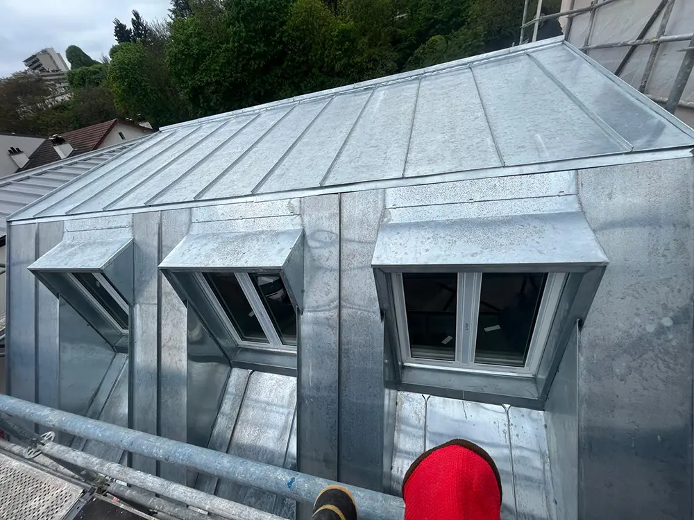 Couverture zinc Versailles 78000