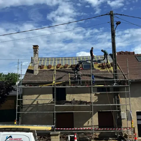 réfection de toiture et pose écran sous-toiture isolant Le Pecq 78230 PRO Habitat